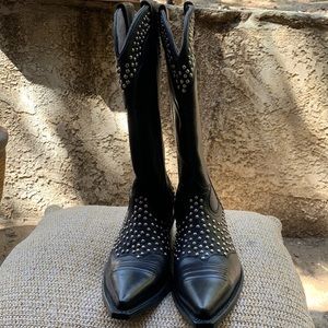 Maraschino  Western Studded Boots